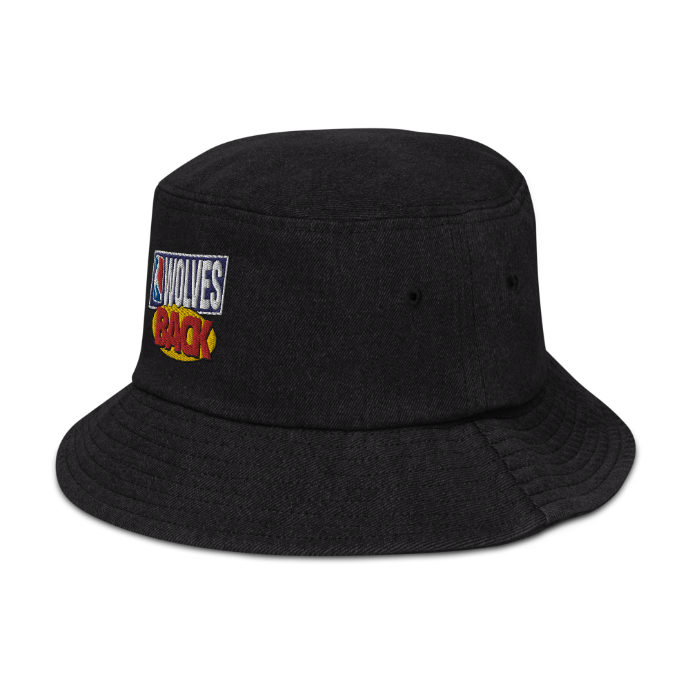 90s Back Denim Bucket Hat