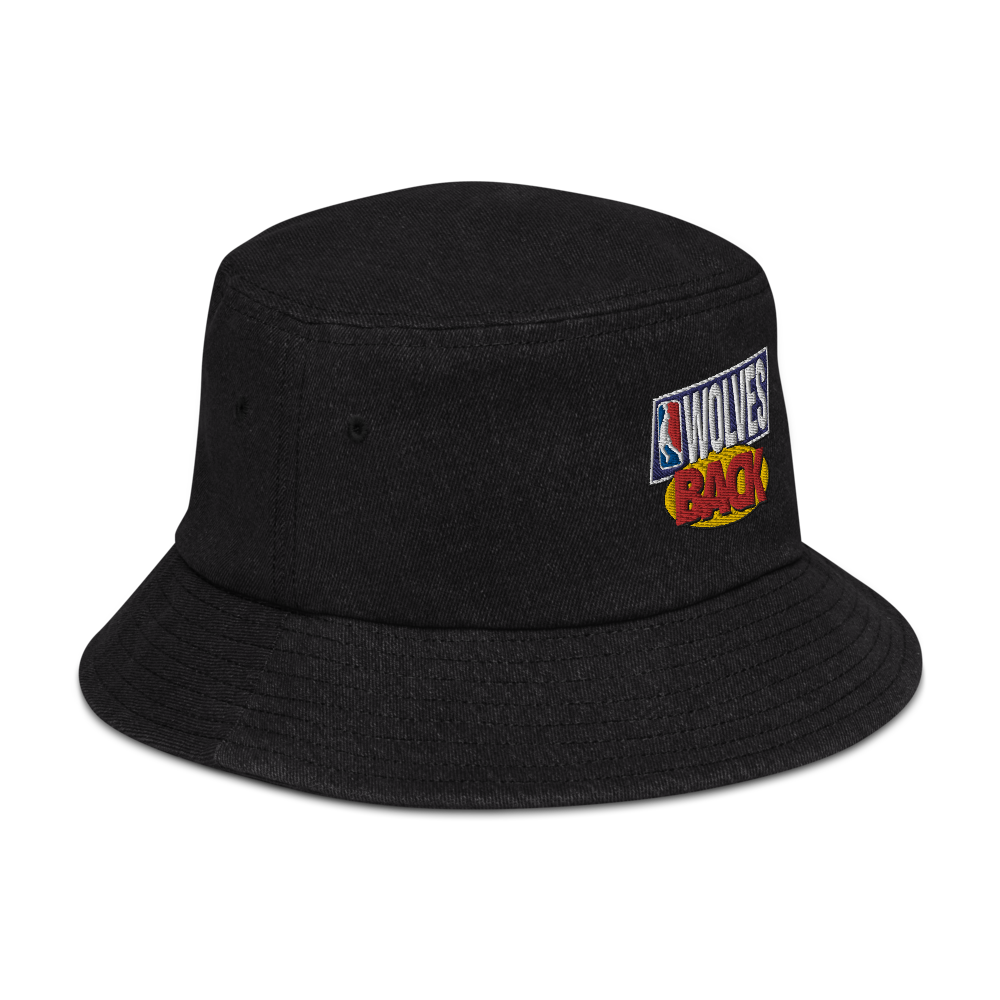 90s Back Denim Bucket Hat