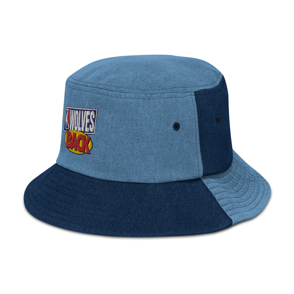 90s Back Denim Bucket Hat