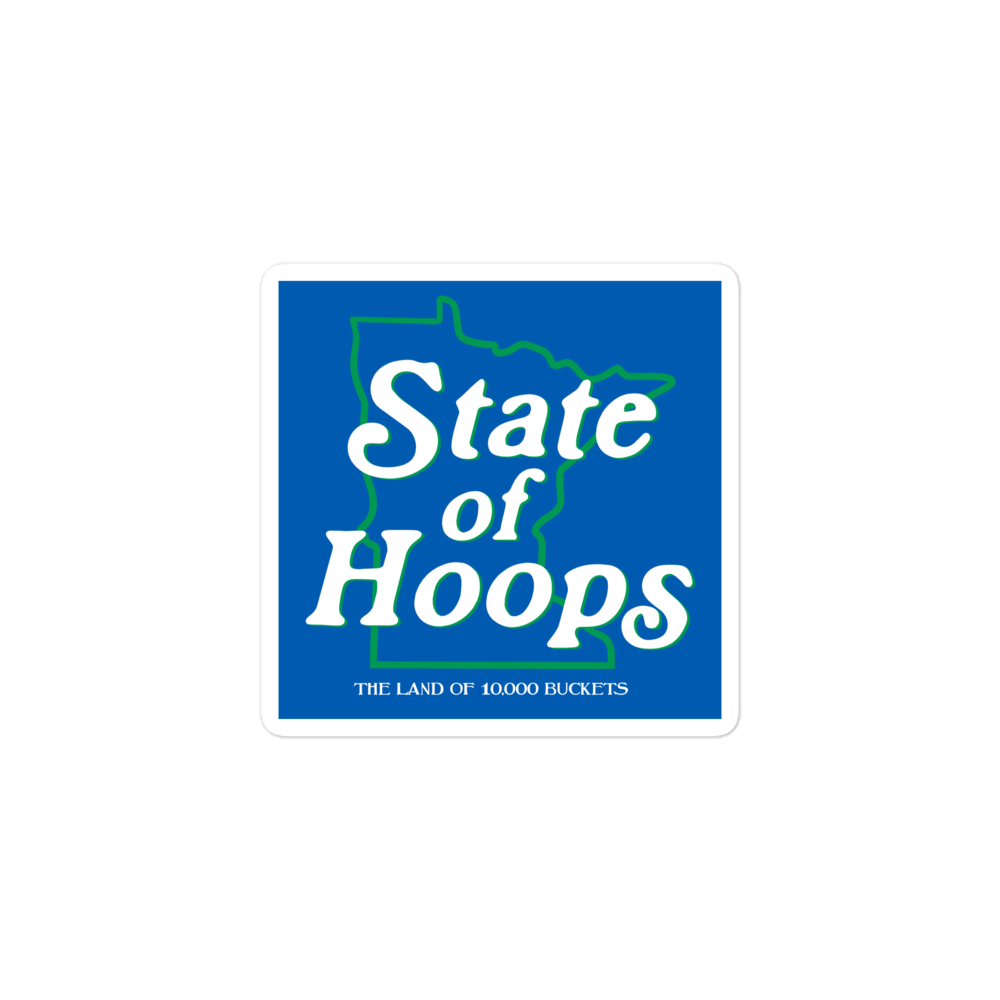 State of Hoops Sticker