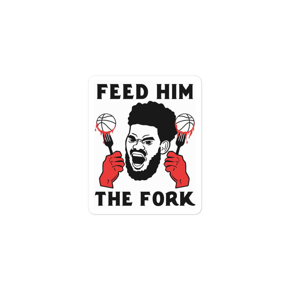 Feed Him The Fork Sticker