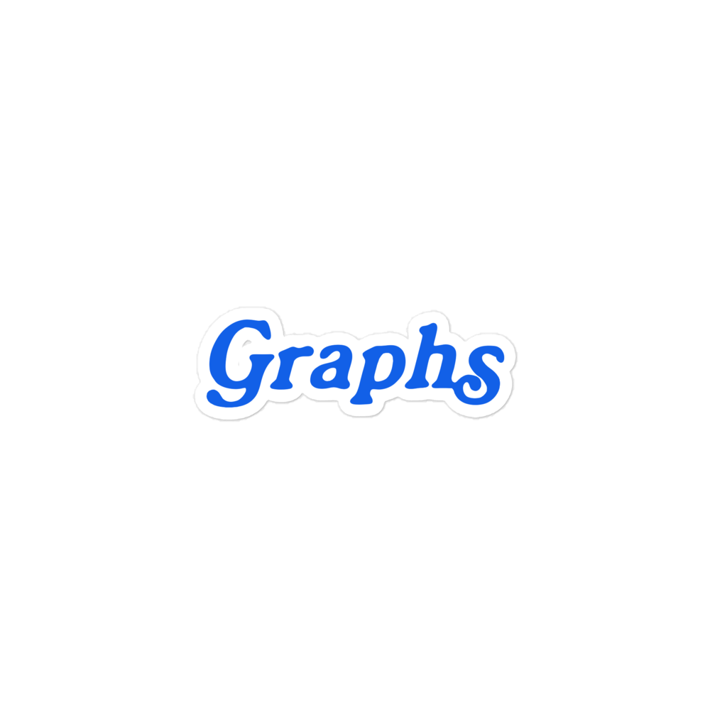 Graphs Sticker