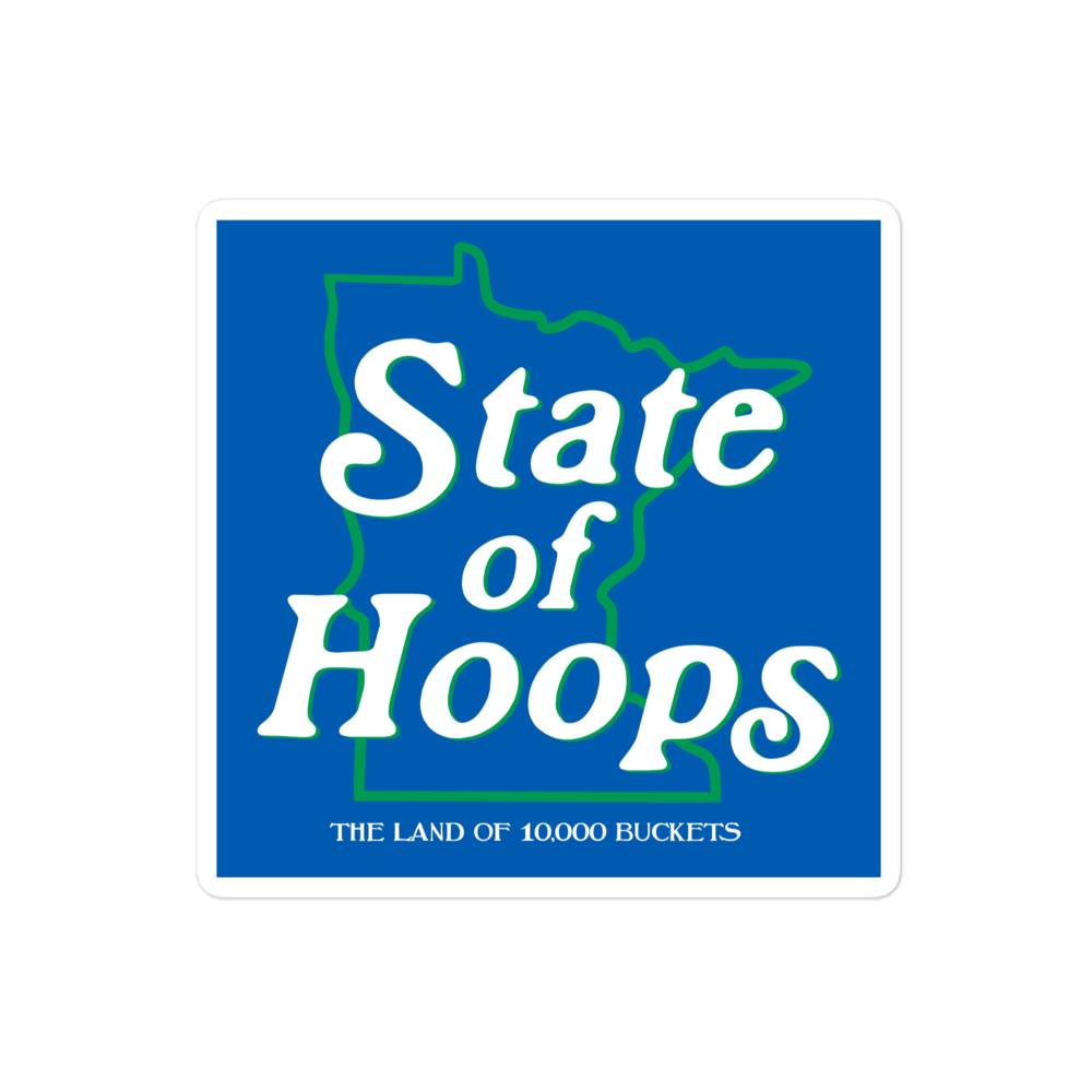 State of Hoops Sticker