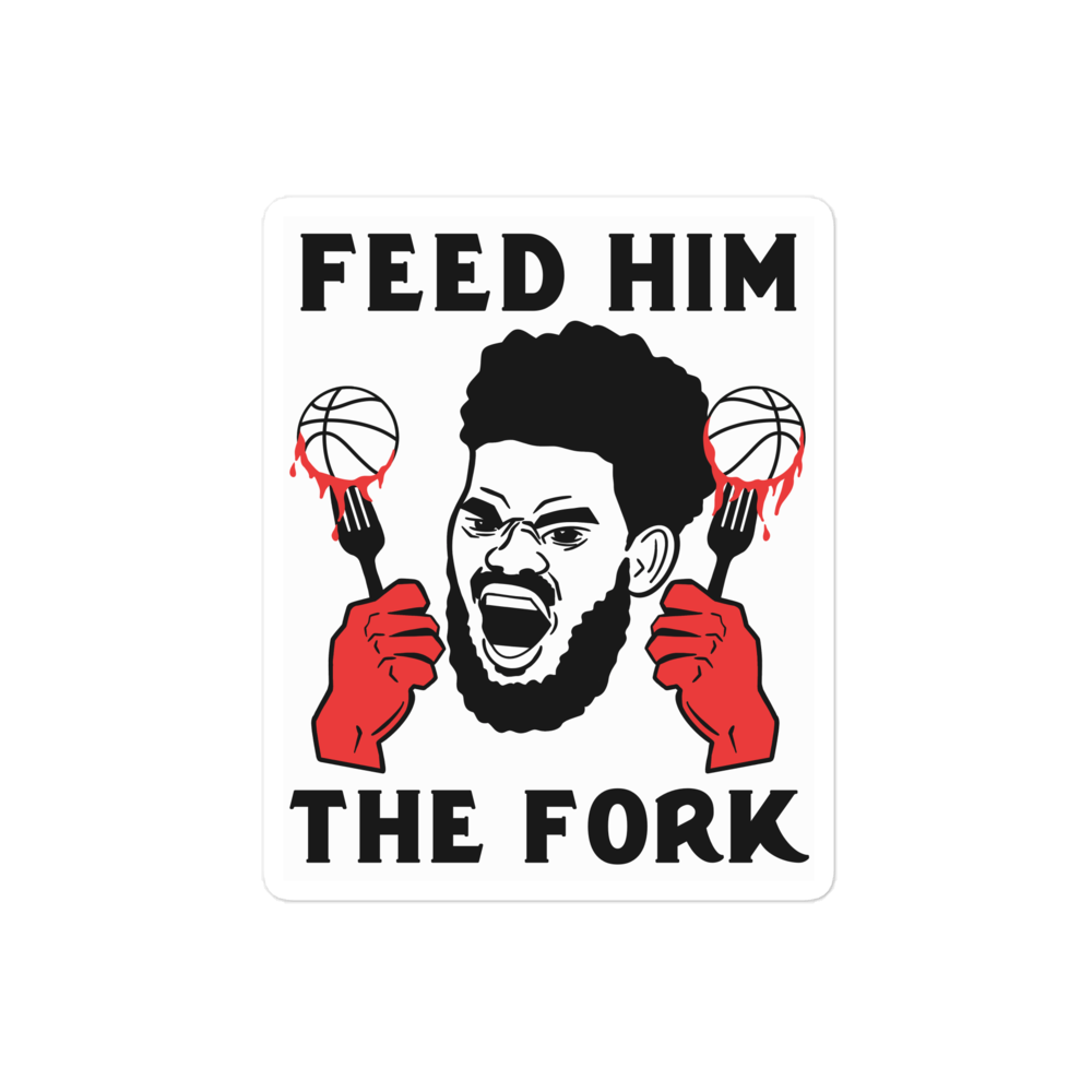 Feed Him The Fork Sticker