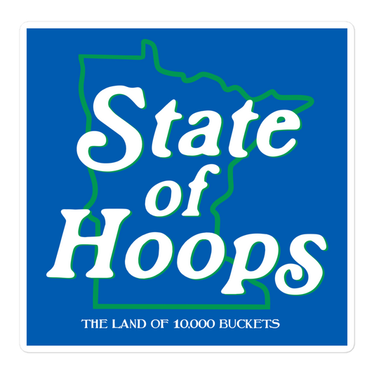 State of Hoops Sticker