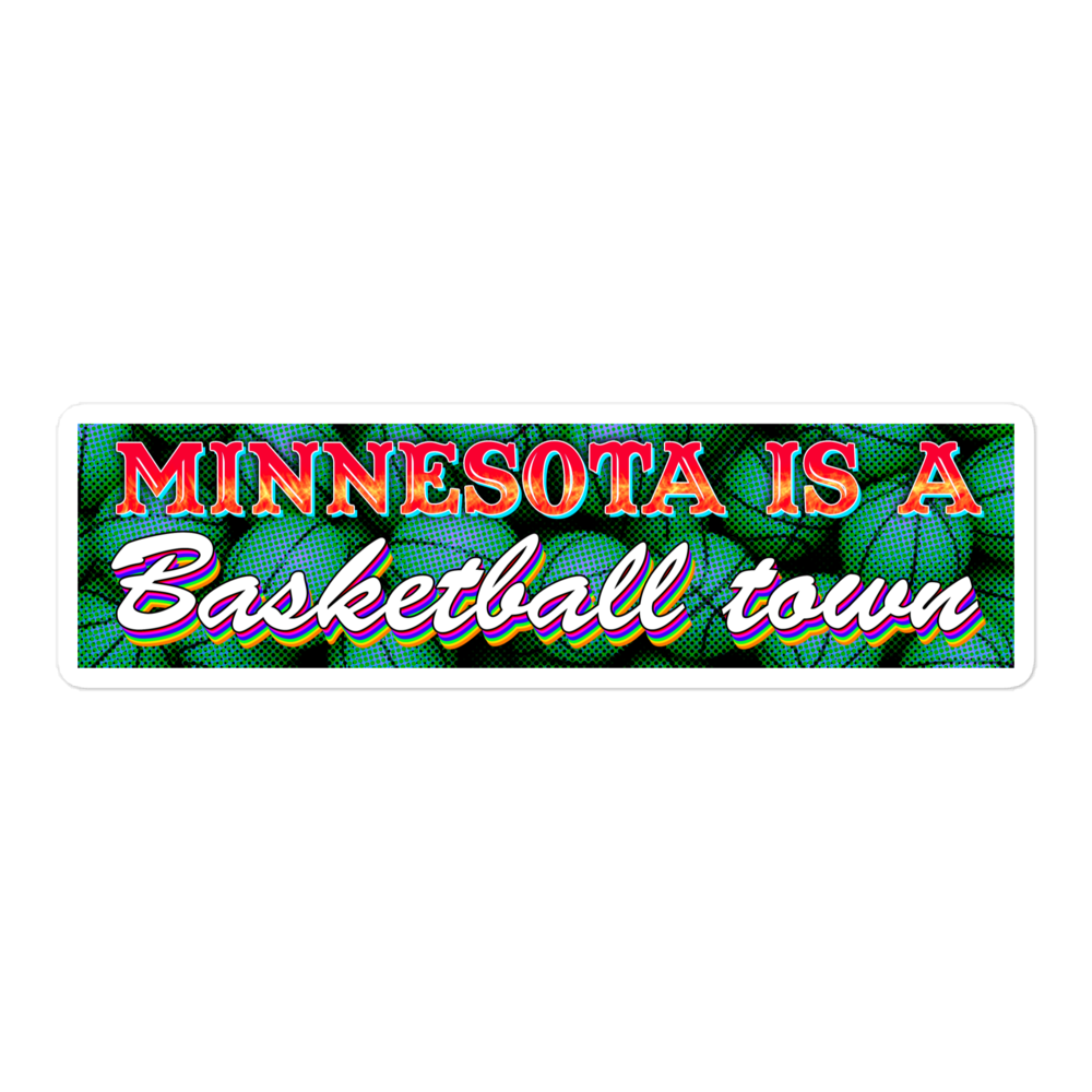 Basketball Town Sticker