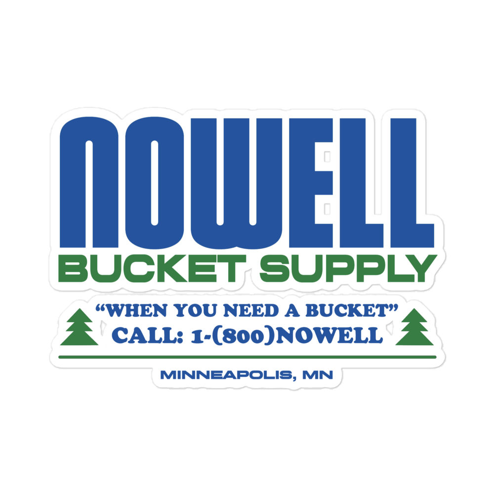 Bucket Supply Sticker