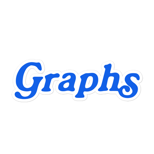 Graphs Sticker