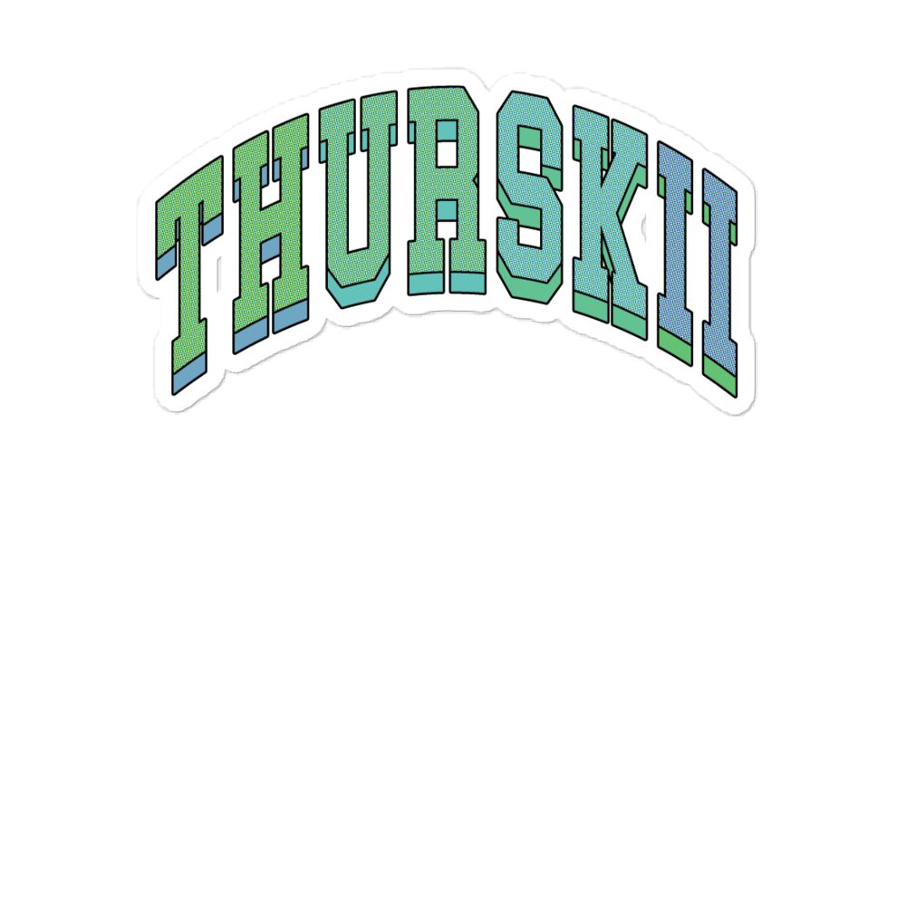 Thurskii Sticker