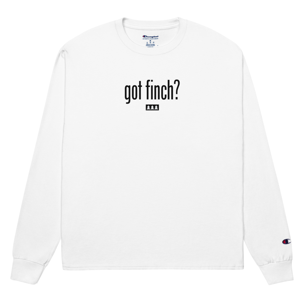 got finch? long sleeve tee