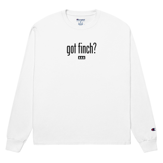 got finch? long sleeve tee