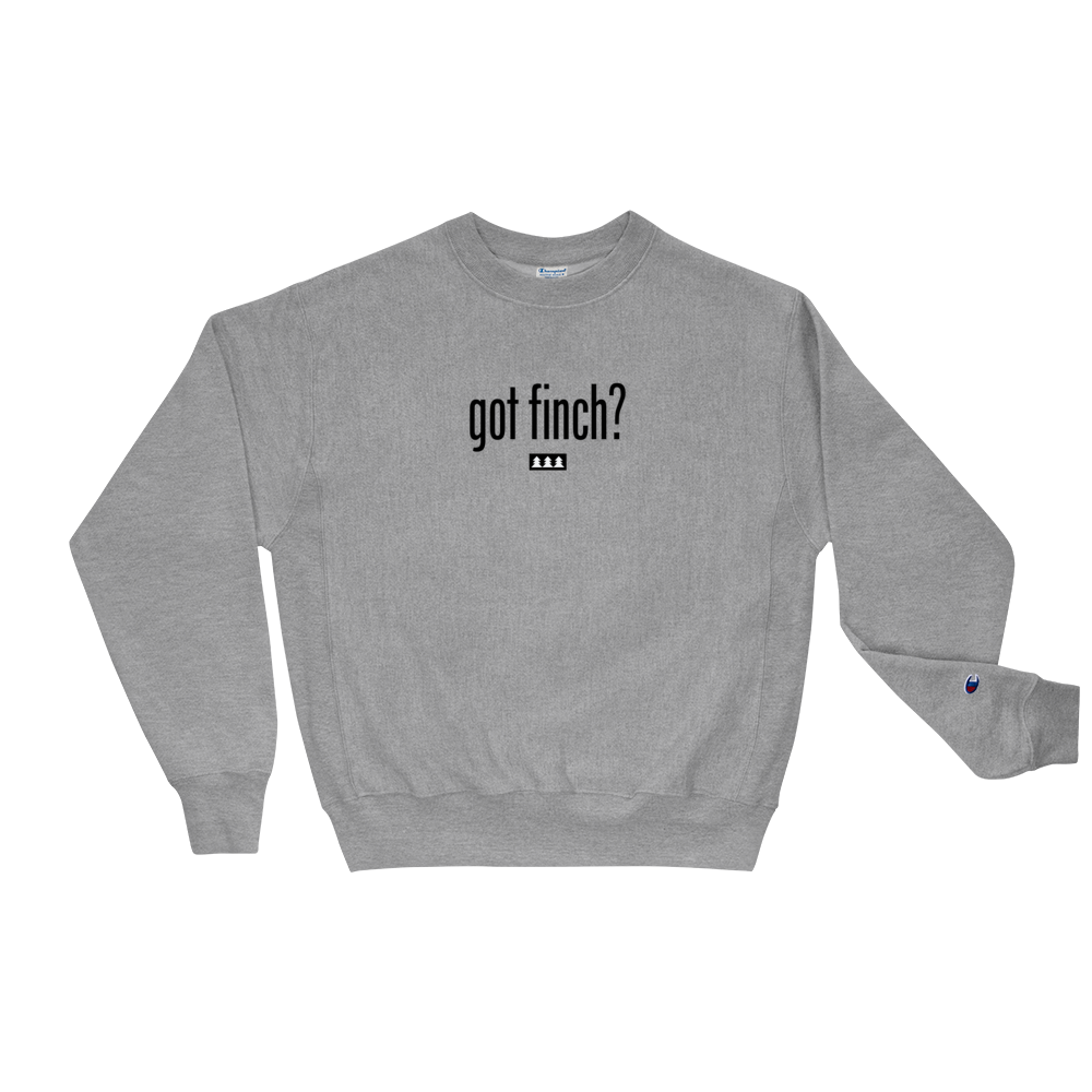 got finch? crewneck